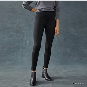 American Giant size 8 ponte legging pant super black